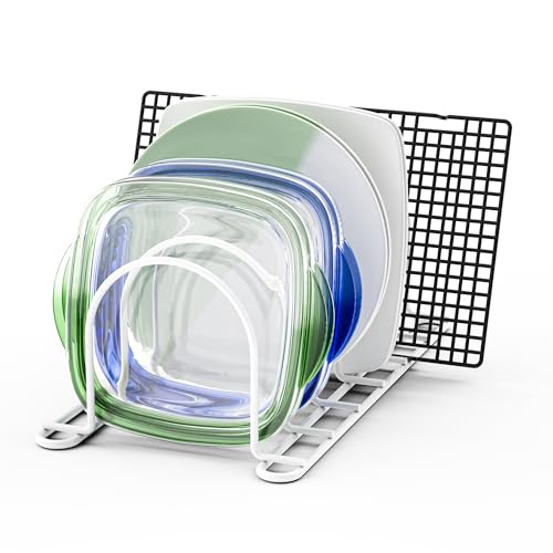 JAQ Plate Rack for Cabinet, 10.5" Vertical Dish Organizer - Image 2
