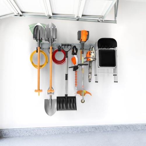 TORACK Wall Mounted Garden Tool Rack, Folding Chair Wall Hook - Image 3