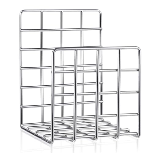 AceOrbit Metal Magazine Rack Holder, 304 Stainless Steel - Image 2