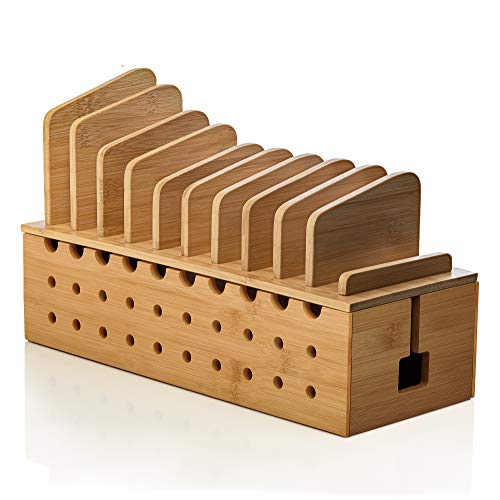 Prosumer's Choice 10 Device Bamboo Cell Phone Charging Stations | - Image 2