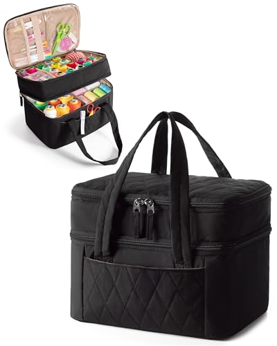 Fasrom Sewing Accessories Organizer, Large Sewing Storage Bag - Image 2