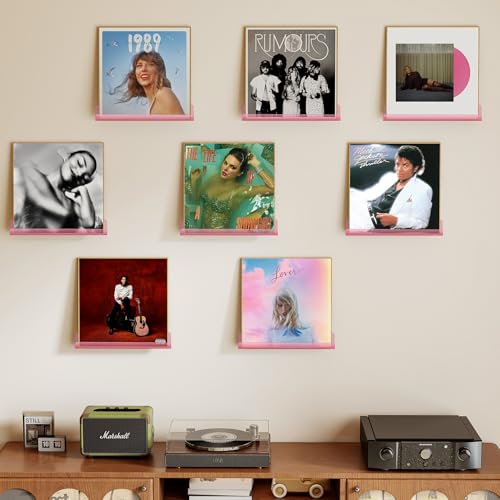 Vinyl Record Wall Mount Shelves, 12 inch Vinyl Holder - Image 5