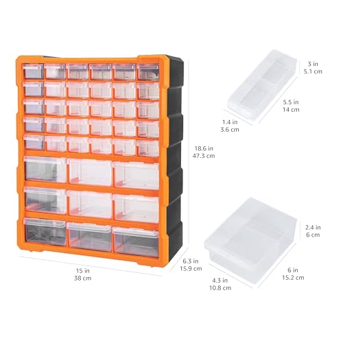 Amazon Basics Wall Mount Hardware and Craft Storage Cabinet - Image 7