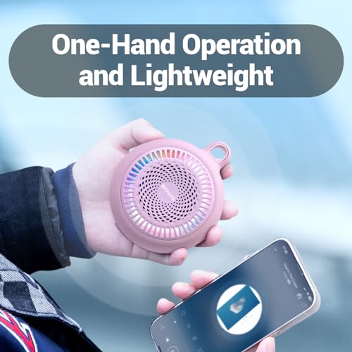 SOWO Small Waterproof Speaker Bluetooth Portable Wireless - Clip - Image 5