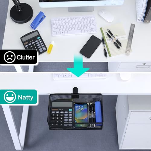 Under Desk Drawer, Clamp on Desk Organizer Under Tab | All Products - Image 4