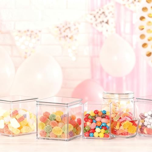 uxcell 2 Pcs Small Acrylic Box with Lid Decorative Storage Box - Image 7