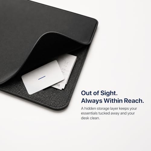 Wireless Charging Desk Mat & Mouse Pad with Detachable MagSafe/Qi - Image 5