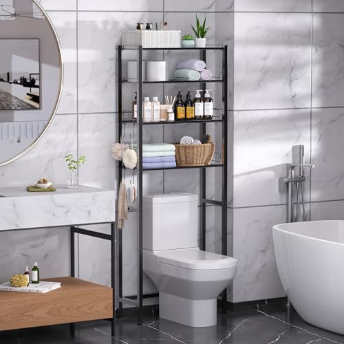 samstar 4 Tier Over The Toilet Storage Rack, Bathroom - Image 2