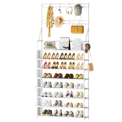 Shoe Rack 8 Tier Large Shoe Organizer Storage 32-40 Pairs - Image 2