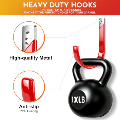 Garden Hose Holder Wall Mounted Metal Water Hose Holder - Image 4