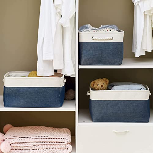 TheWarmHome Storage Bins for Shelves - 1 Pack 15.7x11.8x8.3 inch - Image 6