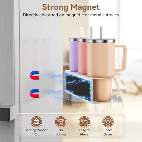 Magnetic Stanley Cup Holder for Fridge, Water Bottle - Image 4