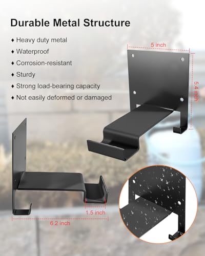 Pump Sprayer Holder, 2 Pack Backpack Blower Wall Mount - Image 3