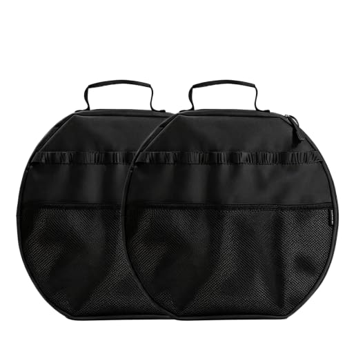 Round Bakeware Storage Bag with Tool Pockets, Waterproof - Image 2