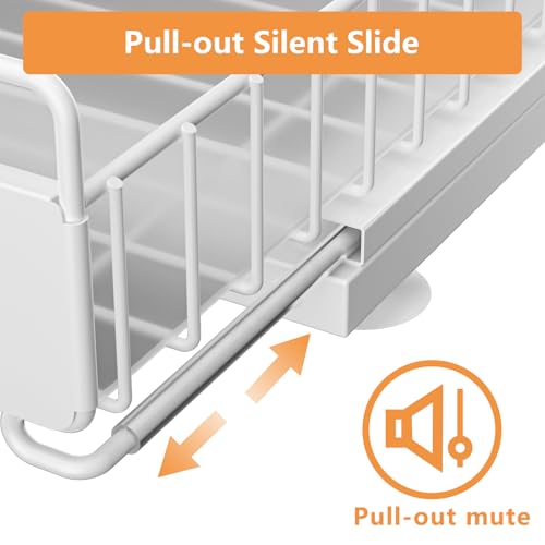 Under Sink Organizer, High Adjustable 2 Tier Under Kitchen Sink - Image 4