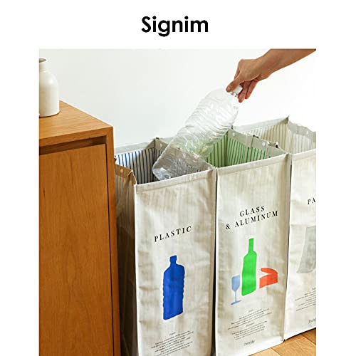 216 Separate Recycling Waste Bin Bags for Kitchen Home Recycle - Image 8