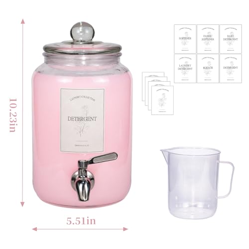 Large Liquid Laundry Detergent Dispenser with Spigots - Image 7