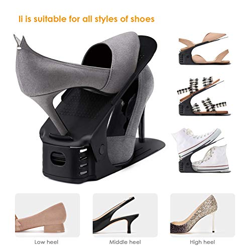 Soerreo Shoe Slot Storage Box Adjustable Shoe Rack Save Space - Image 4