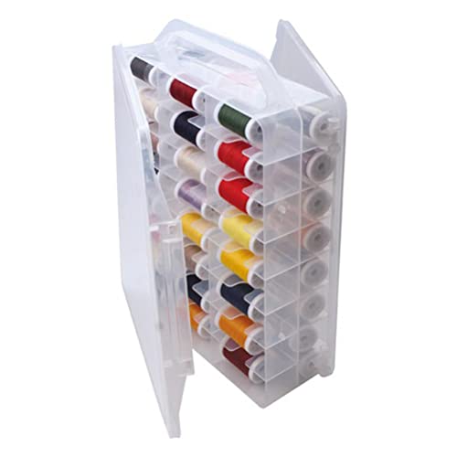 46 Grids Sewing Organizer, Double Sided Thread Box Storage - Image 2
