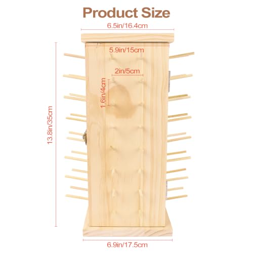 Hafeehafi 360° Rotating Thread Spool Holder, Thread Spool - Image 4