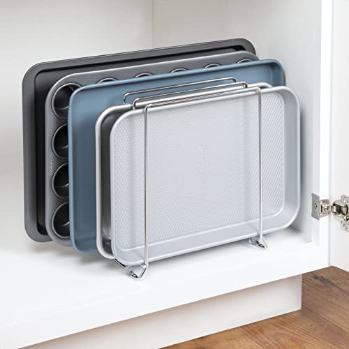 mDesign 5 Slot Pot and Pan Rack — Metal Wire Rack fo | All Products - Image 3