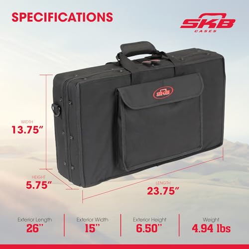 SKB 1SKB-SC2111 Foot Controller Soft Case (1SKBSC2111) - Image 5