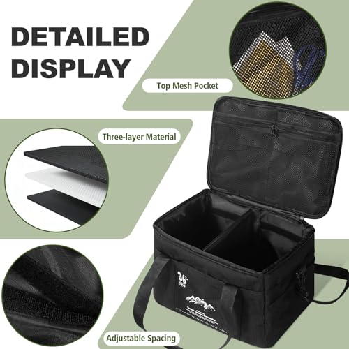 Camping Bag 36L Tactical Camp Kitchen Organizer, Cutting Board - Image 5