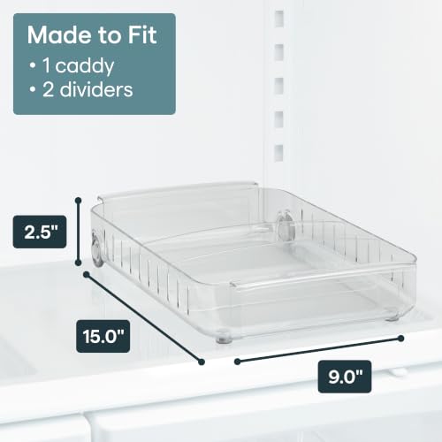 YouCopia RollOut Fridge Caddy BPA-Free Clear Rolling | All Products - Image 4