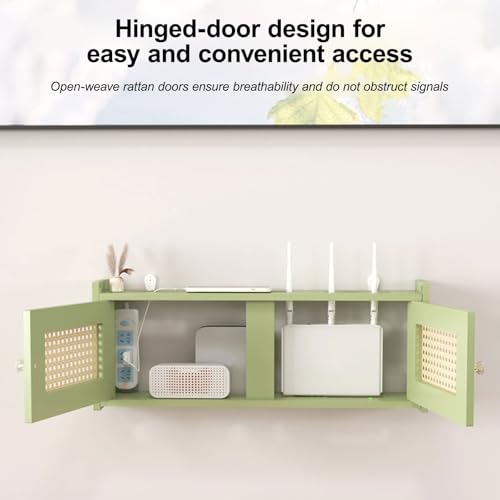 Home Media Storage Cabinet, Power Strip and Cable Ma | Cable Managemen - Image 8