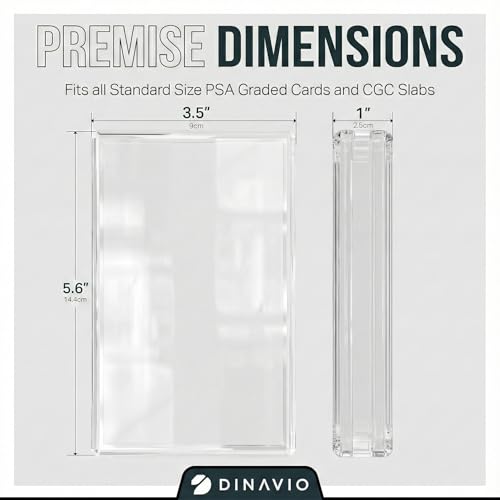 PSA Graded Card Display Acrylic Case for Standard PSA and CGC - Image 3