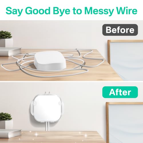 Rimous Metal Wall Mount for eero Pro 6e / 6 Mesh Wi- | Cable Managemen - Image 5
