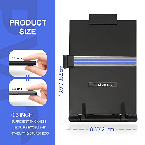 OSPNIEEK 2 Pack Desktop Document Holder Stand with 7 - Image 7
