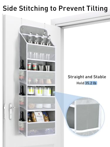 Yecaye 1 Pack Over the Door Organizer, 35.2lbs Load Toy Stuffed - Image 3