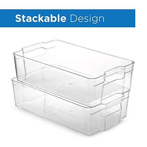 Set Of 8 Refrigerator Organizer Bins - 4 Wide and 4 Narrow - Image 5