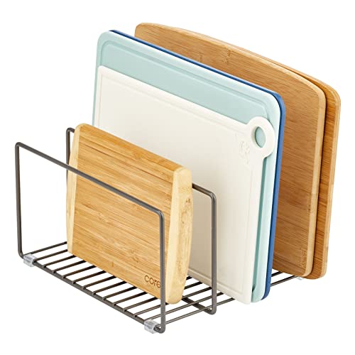mDesign Metal Pan Organizer for Kitchen Cabinet, Counter - Image 7