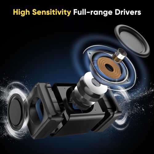 Saiyin Outdoor Indoor Speakers, 6Ω Wall Speakers for Patio Garage - Image 5