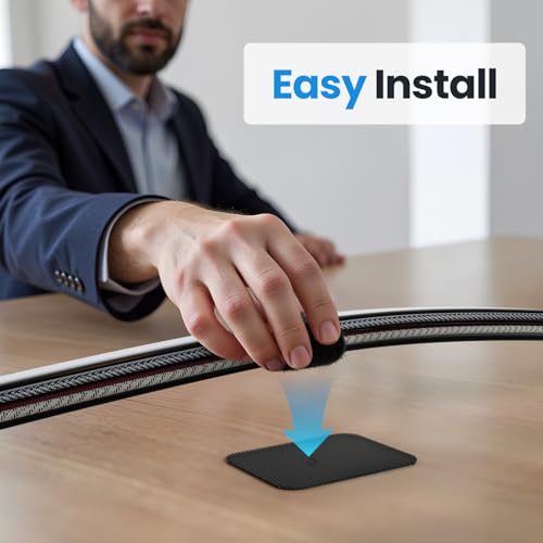 Cable Management Under Desk, Enhanced up to 15 Cord | Cable Management - Image 7