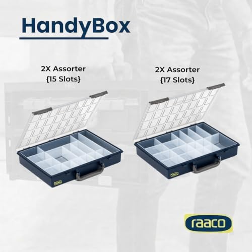 Raaco HandyBox Toolbox Storage & Carrying System | Home Organization - Image 6