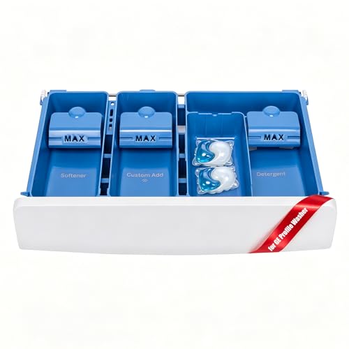 WH42X34717 Washer Dispenser Drawer Assembly for GE | Home Organization - Image 2