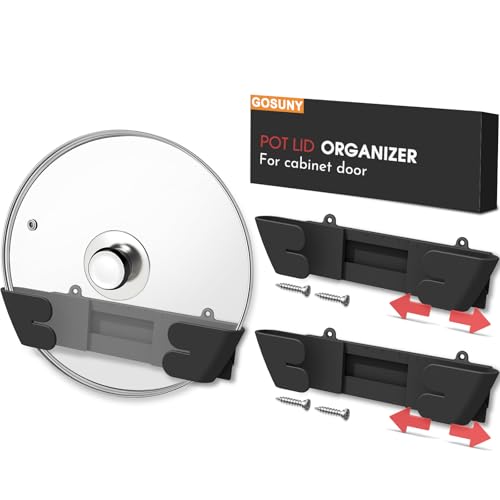 Adjustable Universal Pot Lid Holder Organizer for Cabinet - Image 2