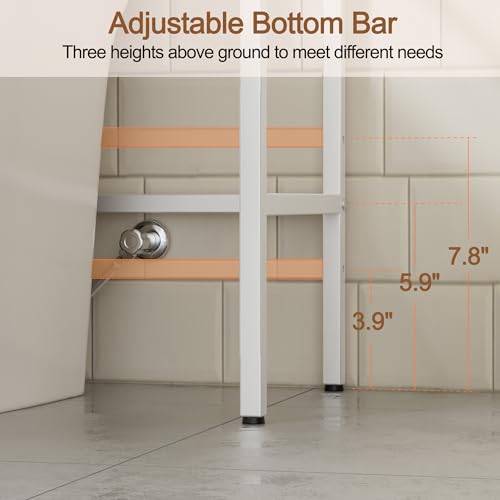 3 Tier Over The Toilet Storage Rack, Bathroom Organizer - Image 7