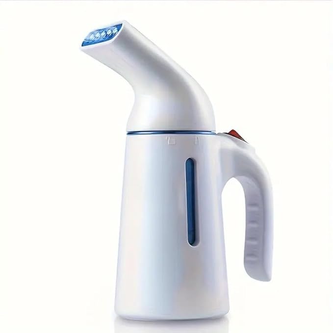 Handheld Garment Steamer – 700W Portable Clothes Iron with 240mL Tank, 45s Fast Heat-Up & 12min Continuous Steam | Compact Wrinkle Remover for Home & Travel (US Plug, Black)