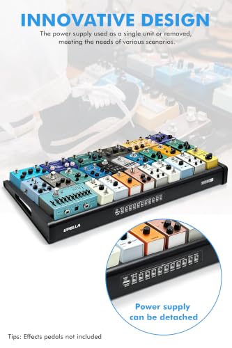 Guitar Pedal Board with True Isolated Pedal Power Supply - Image 3