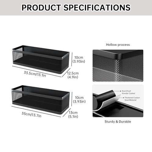 2-Pack Magnetic Shelves Laundry Room Organization - Image 3