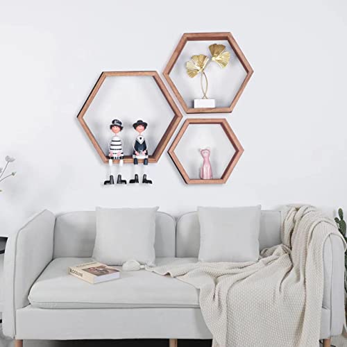 Hexagon Shelves,Floating Wall Shelf - Image 7
