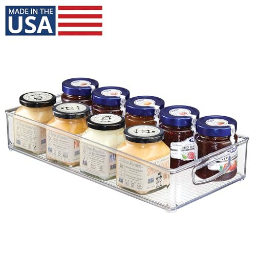 iDesign Stackable Clear Plastic Extra Long Pantry Organizers - Image 3