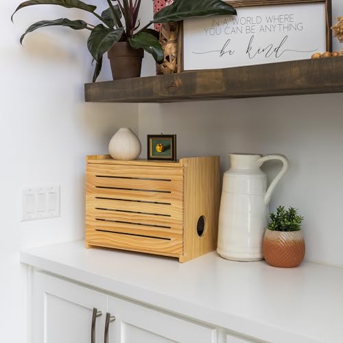 WiFi Router Storage Cabinet Router Box Hider WiFi Box Hider Shelf - Image 3