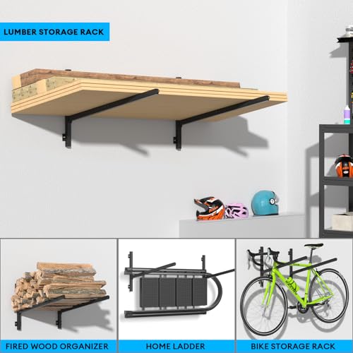 Kayak Storage Rack Heavy Duty, Adjustable Wall Mount - Image 4