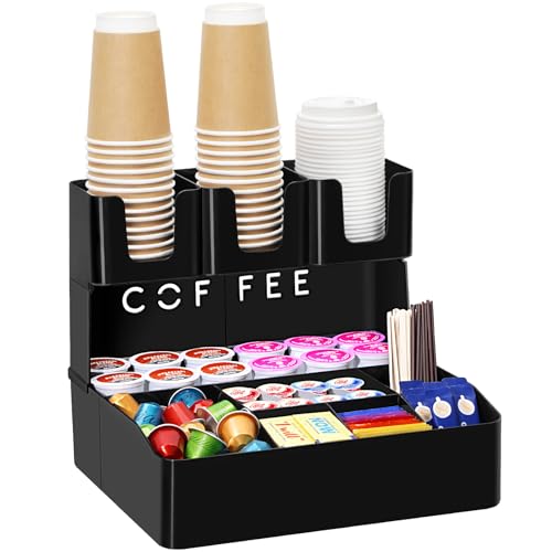Lifewit 2-tier Coffee Station Organizer, 10 Compartm | All Products - Image 2