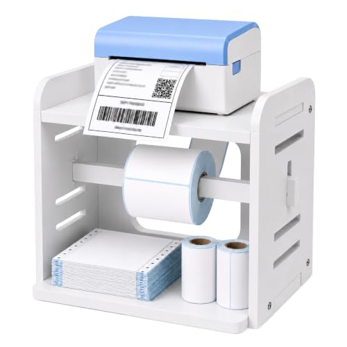 3-in-1 Thermal Label Holder Stand for 4×6, Roll & Fan-Fold - Image 2